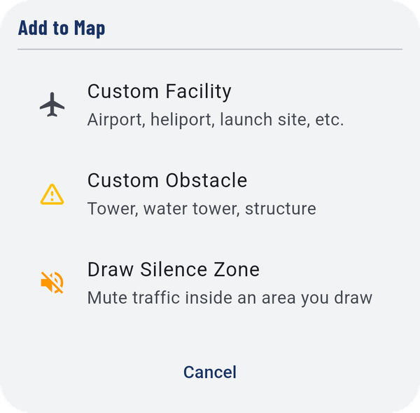 Add to Map.